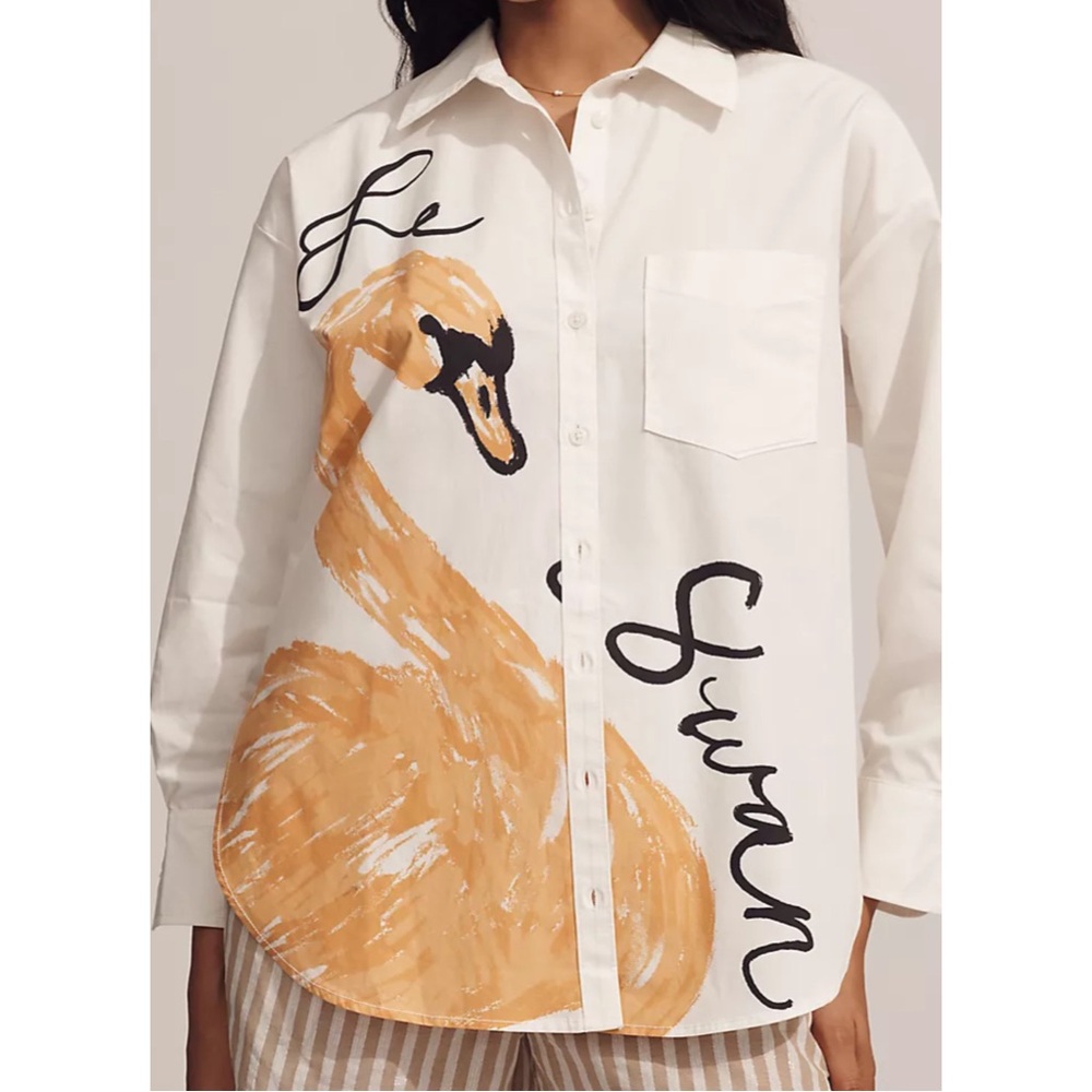 ANTHROPOLOGIE ~Button-down Shirt (NWT)